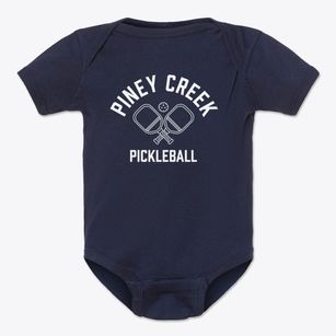 Piney Creek North Carolina Pickleball Baby Onesie