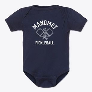 Manomet Massachusetts Pickleball Baby Onesie