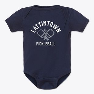Lattintown New York Pickleball Baby Onesie