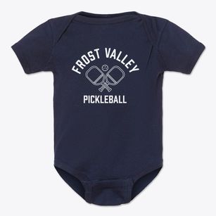 Frost Valley New York Pickleball Baby Onesie