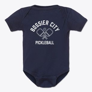 Bossier City Louisiana Pickleball Baby Onesie