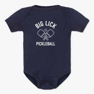 Big Lick North Carolina Pickleball Baby Onesie