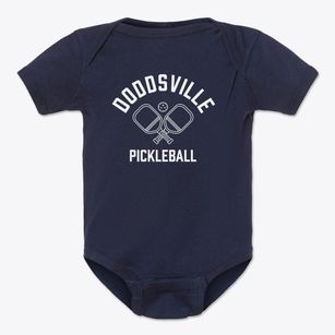 Doddsville Tennessee Pickleball Baby Onesie