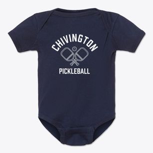 Chivington Colorado Pickleball Baby Onesie