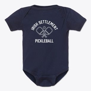 Irish Settlement New York Pickleball Baby Onesie
