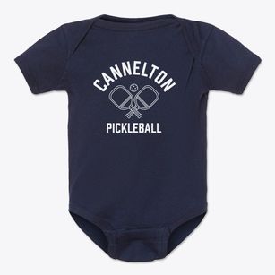 Cannelton Pennsylvania Pickleball Baby Onesie