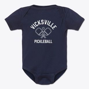 Vicksville Ohio Pickleball Baby Onesie