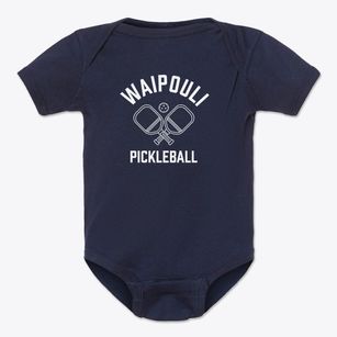 Waipouli Hawaii Pickleball Baby Onesie