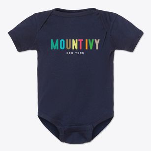 Mount Ivy New York Color Pop Baby Onesie