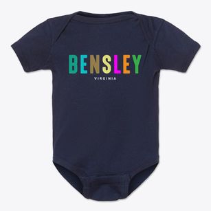 Bensley Virginia Color Pop Baby Onesie