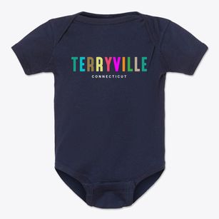 Terryville Connecticut Color Pop Baby Onesie