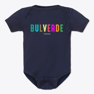 Bulverde Texas Color Pop Baby Onesie