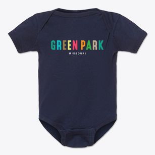 Green Park Missouri Color Pop Baby Onesie