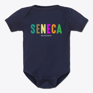 Seneca Missouri Color Pop Baby Onesie