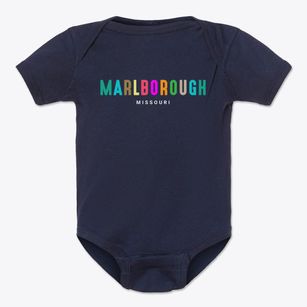 Marlborough Missouri Color Pop Baby Onesie