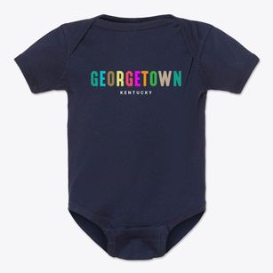 Georgetown Kentucky Color Pop Baby Onesie