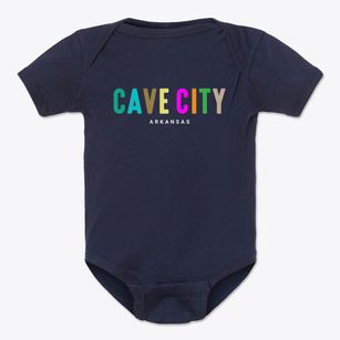 Cave City Arkansas Color Pop Baby Onesie