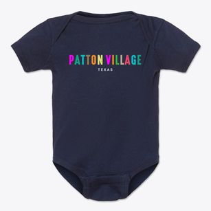 Patton Village Texas Color Pop Baby Onesie