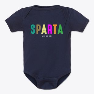 Sparta Missouri Color Pop Baby Onesie
