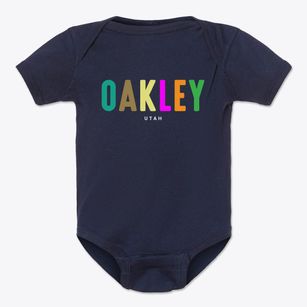 Oakley Utah Color Pop Baby Onesie