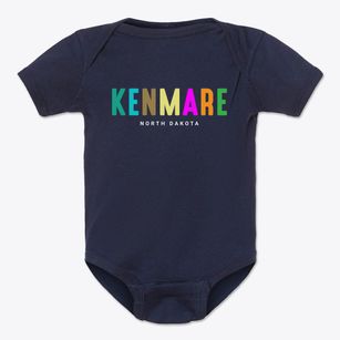 Kenmare North Dakota Color Pop Baby Onesie