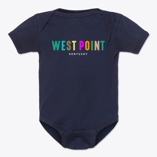 West Point Kentucky Color Pop Baby Onesie