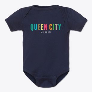 Queen City Missouri Color Pop Baby Onesie