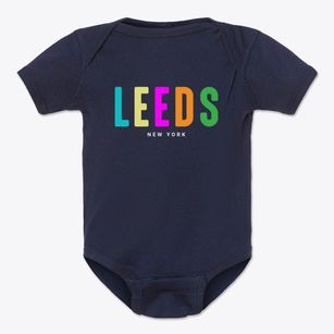 Leeds New York Color Pop Baby Onesie