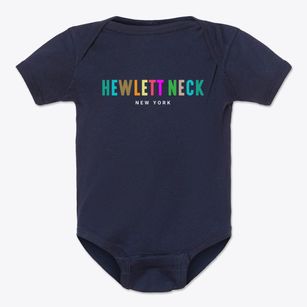 Hewlett Neck New York Color Pop Baby Onesie