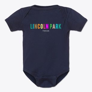 Lincoln Park Texas Color Pop Baby Onesie