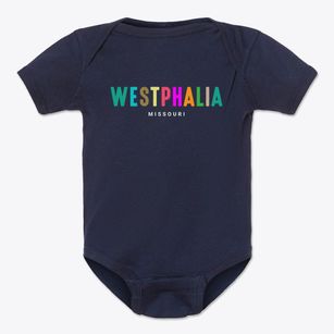 Westphalia Missouri Color Pop Baby Onesie