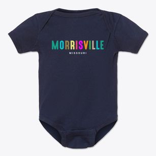 Morrisville Missouri Color Pop Baby Onesie