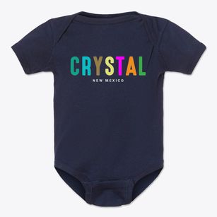 Crystal New Mexico Color Pop Baby Onesie