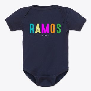 Ramos Texas Color Pop Baby Onesie