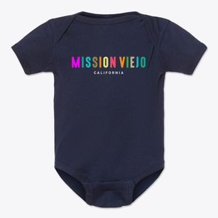 Mission Viejo California Color Pop Baby Onesie
