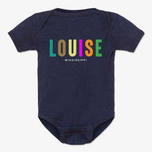 Louise Mississippi Color Pop Baby Onesie