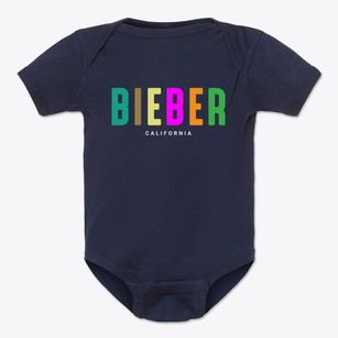 Bieber California Color Pop Baby Onesie
