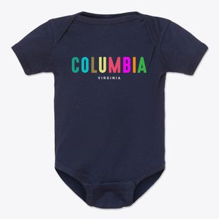 Columbia Virginia Color Pop Baby Onesie