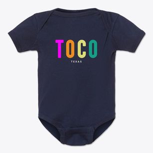 Toco Texas Color Pop Baby Onesie