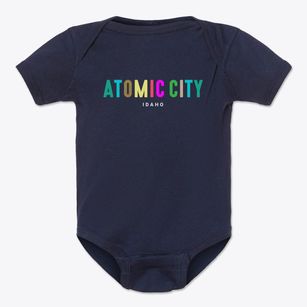 Atomic City Idaho Color Pop Baby Onesie
