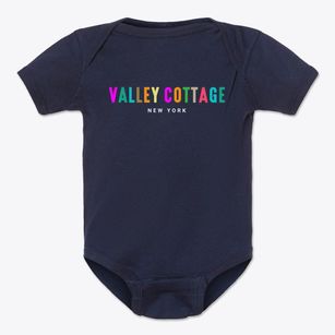 Valley Cottage New York Color Pop Baby Onesie