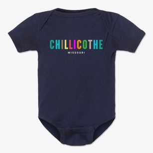 Chillicothe Missouri Color Pop Baby Onesie