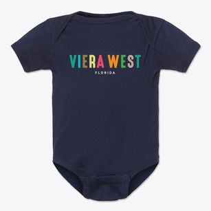 Viera West Florida Color Pop Baby Onesie