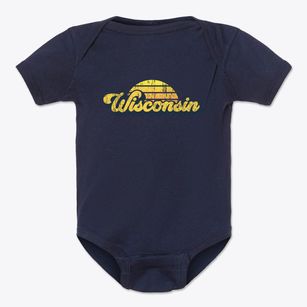  Wisconsin Sublime State Baby Onesie