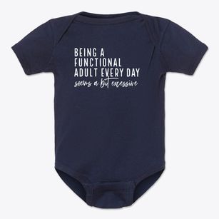   Functional Adult Baby Onesie