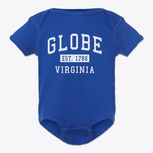 Globe Virginia Classic Established Baby Onesie