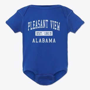 Pleasant View Alabama Classic Established Baby Onesie