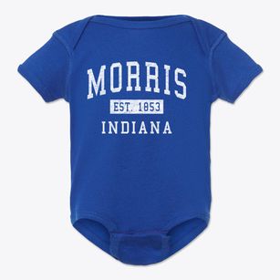 Morris Indiana Classic Established Baby Onesie