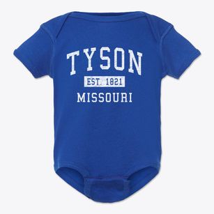 Tyson Missouri Classic Established Baby Onesie