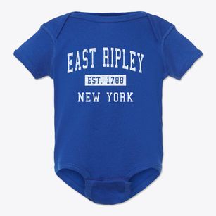 East Ripley New York Classic Established Baby Onesie